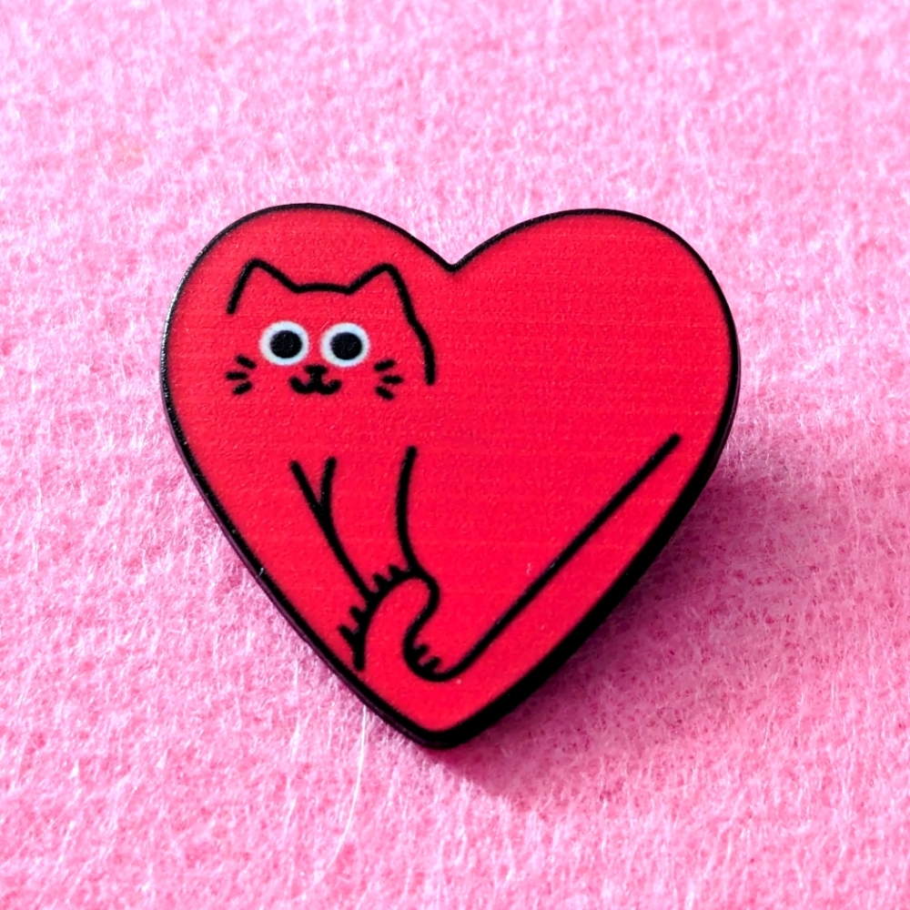 Cat Valentine Pin